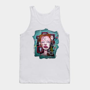 Neo Expressionism Street Art Tank Top